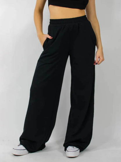 Elastic Waist Wide Leg Pants Black Trendsi 000f4383-3d05-49a0-9953-f5a31e4b304b-Max