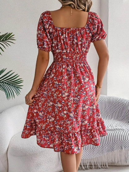 Ruffled Hem Floral Puff Sleeve Dress Trendsi 001cbcea-b0d6-4f13-9b01-ad06ea0fb320-Max-Origin