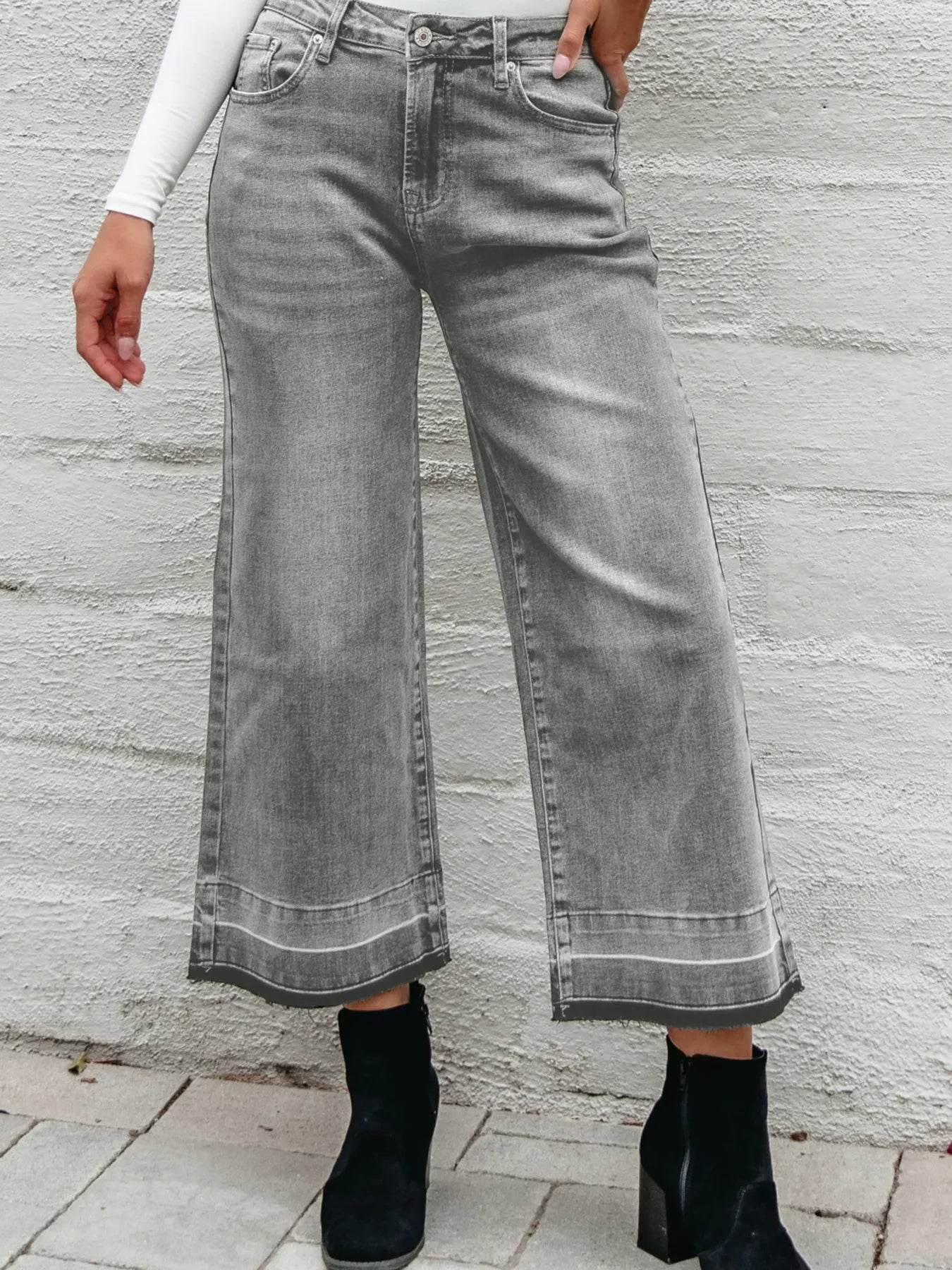 High Waist Wide Leg Washed Jeans Trendsi 006cfda874b24581bbbee3f07b465ce3-Max-Origin