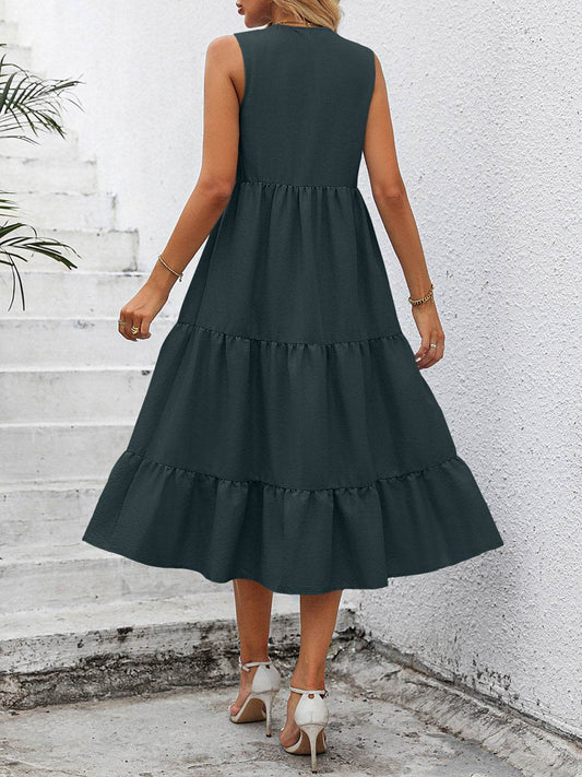V-Neck Sleeveless Tiered Dress Trendsi 00b5389cd75c47eaa7b2b83a2ecf761b-Max