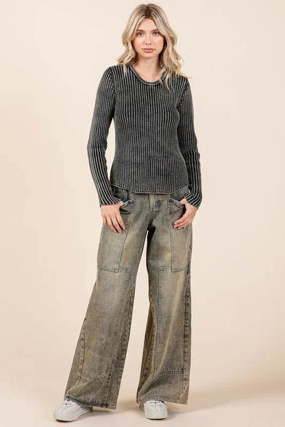 Mittoshop Washed Wide Leg Jeans with Pockets Trendsi 00f9d0d7-f45f-4518-8f8f-640338132f35-Max