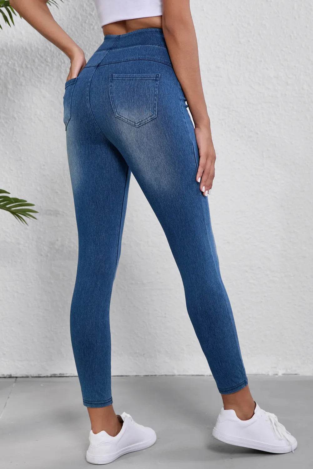 High Waist Skinny Jeans Trendsi 018922b0-10ff-418b-9320-d2040af33322-Max