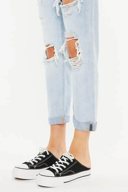 Kancan Open Pack Paperbag Mom Jeans Trendsi 019c43c55f544b9b93944a5e1b602a8f-Max-Origin