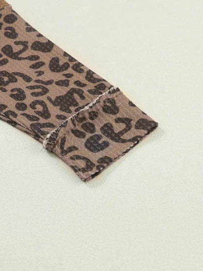 Half Button Leopard Collared Neck Blouse Trendsi 02a171971f9d499da1ad41f594a70266-Max