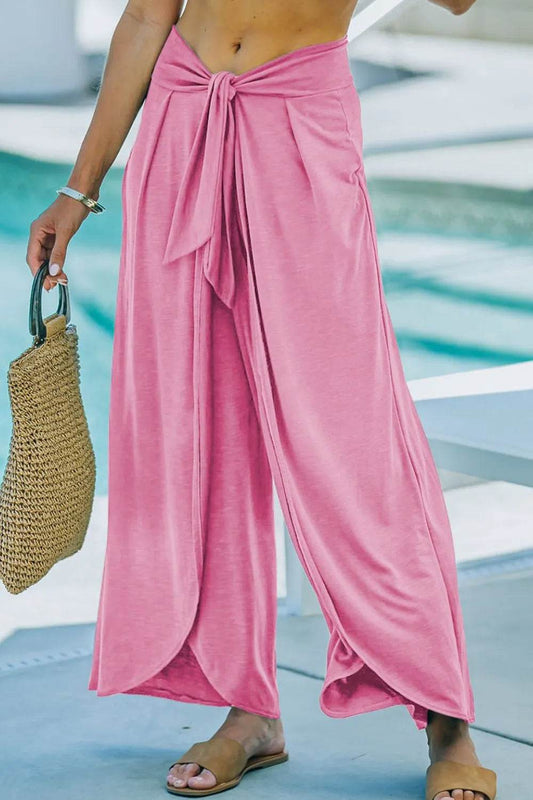 Knotted Waist Split Leg Relaxed Pants Pink Trendsi 02b36b34-8dae-42ab-92a8-89d0f8263fd0-Max-Origin