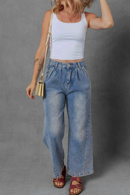 High-Waist Wide Leg Pleated Denim Jeans Trendsi 035ccf7d-0432-4ce2-84ed-fb756561eca6-Max-Origin