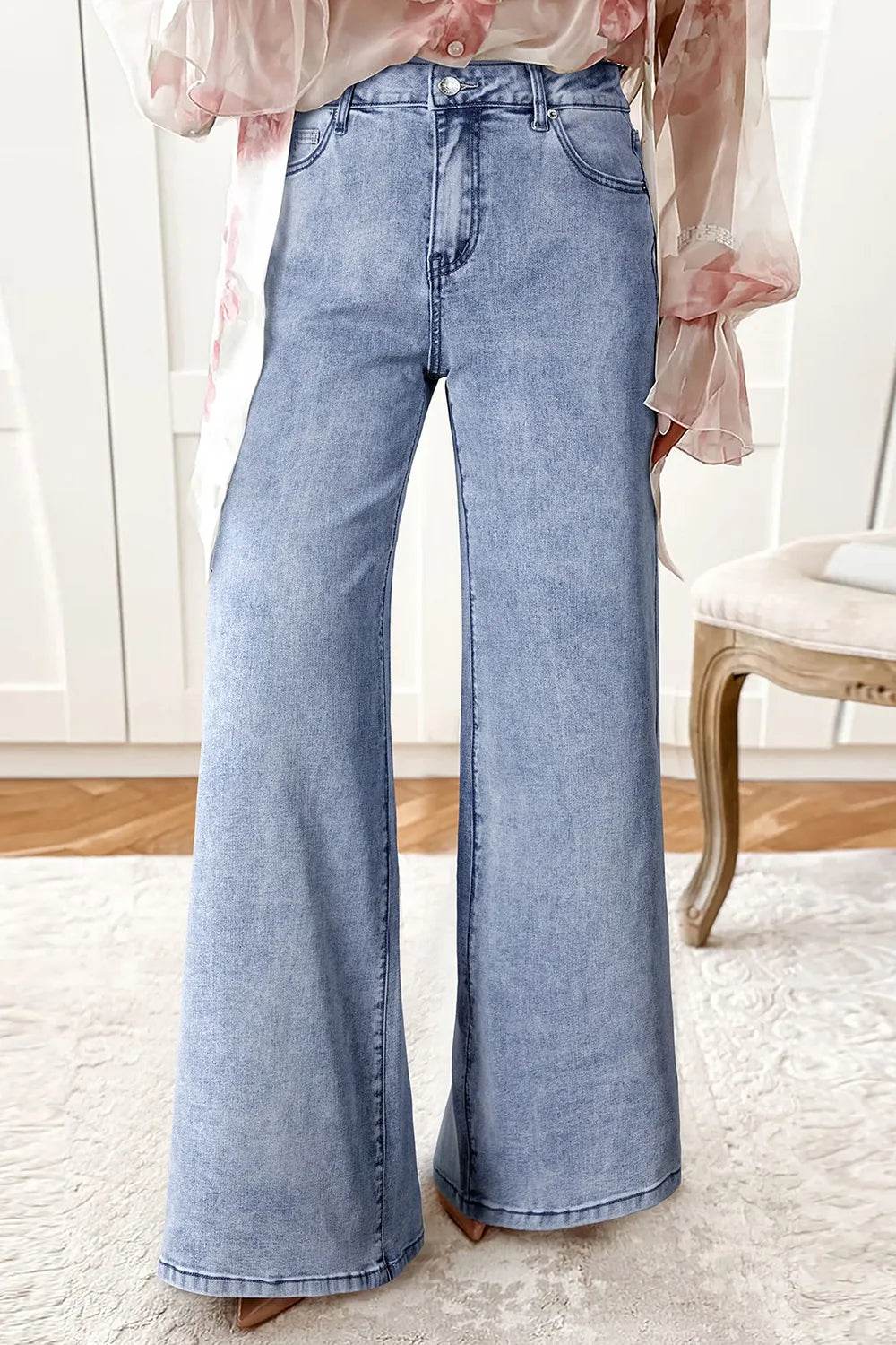 High-Waisted Wide Leg Flare Jeans Light Blue Trendsi 03b26a8d-ab0d-42c2-b86b-42ed945e87f9-Max-Origin