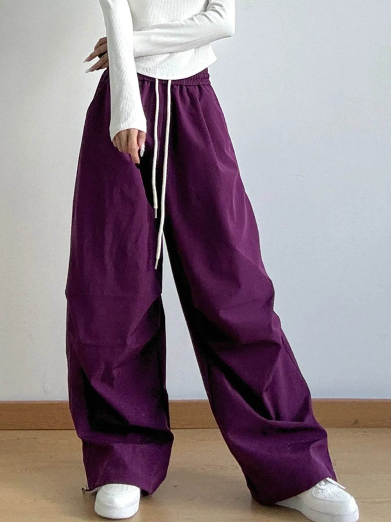 Oversized Wide Leg Drawstring Pants Deep Purple Trendsi 03d418f0-8ad6-4cf4-a1ae-112672a33879-Max-Origin