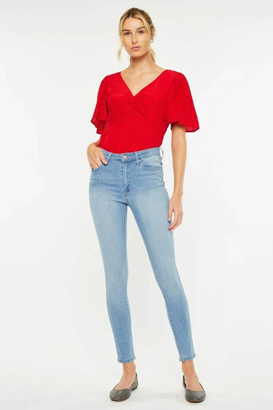 Kancan High Rise Super Skinny Jeans MEDIUM LIGHT Trendsi 042246bba774404da25182e9dd560f41-Max-Origin