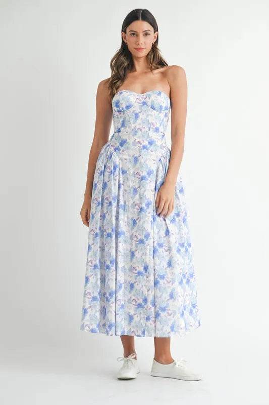 MABLE Sweetheart Neckline Floral Printed Midi Dress Trendsi 04629353053a49b4bb94d9af05521954-Max-Origin
