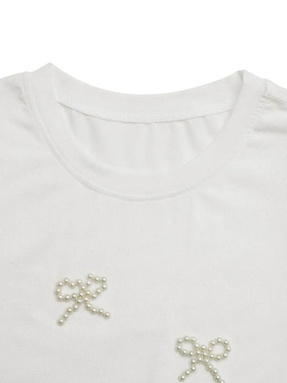 Pearl Bow Puff Sleeve T-Shirt Trendsi 04777f11-a6ba-47b5-8eeb-c87211f834a4-Max-Origin