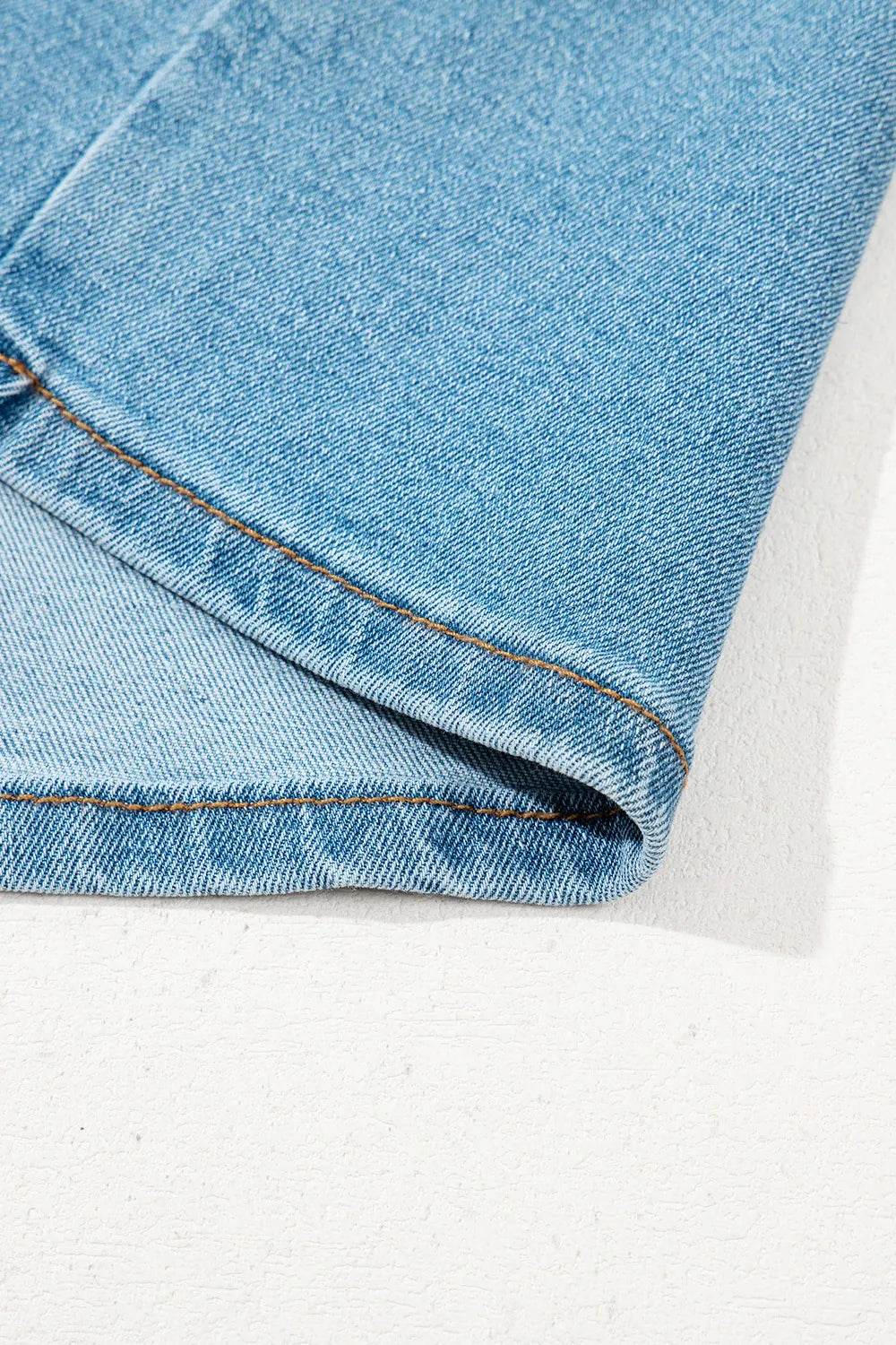 Acid Wash Bowknot Details High Waist Denim Skirt Trendsi 0479149f-83bd-4627-9a25-0aeb7ea4bab7-Max-Origin