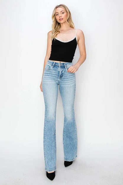 RISEN High Rise Bootcut Jeans Trendsi 0499f14d44324cb5906375ebce4ad13d-Max-Origin