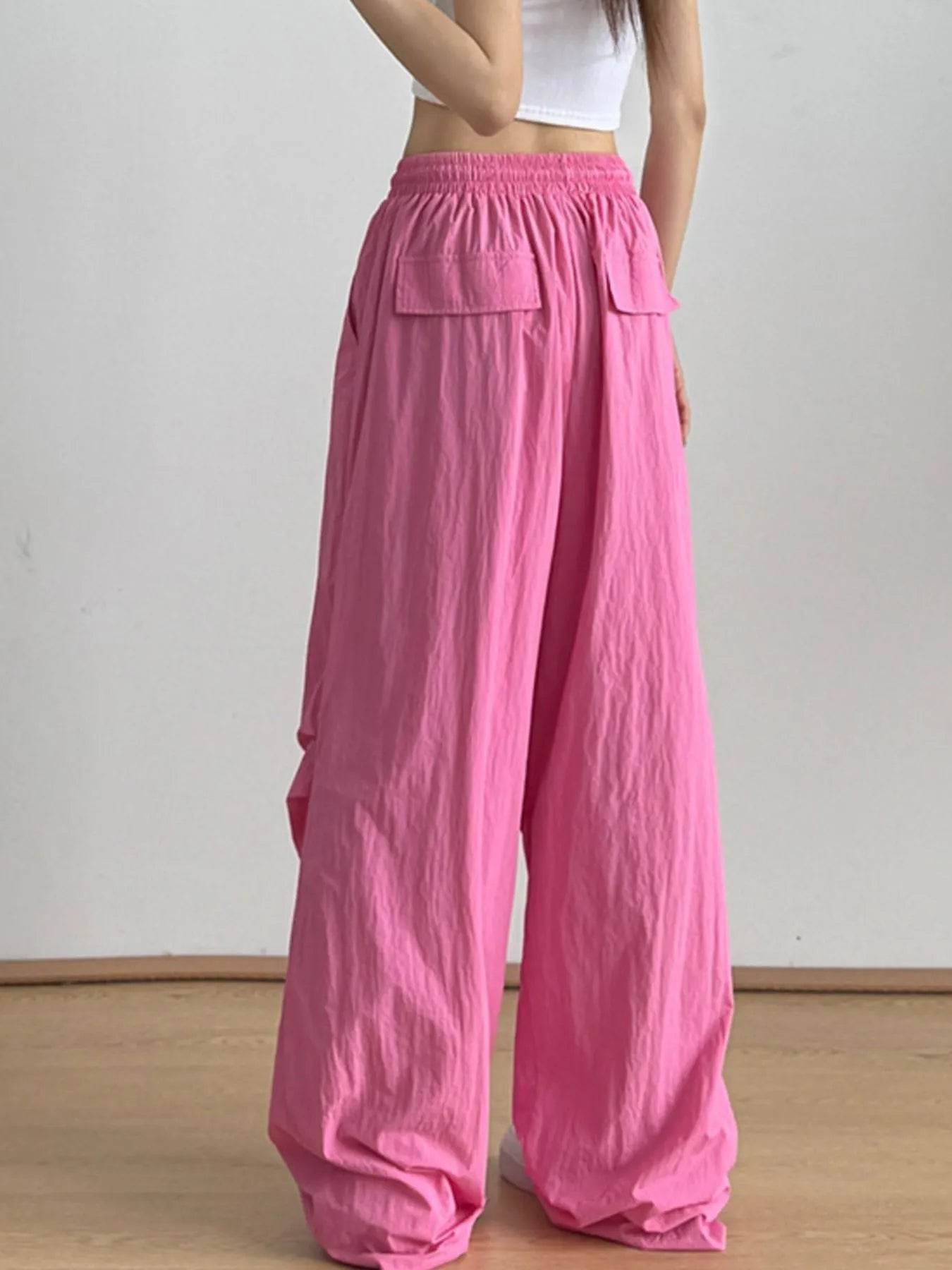Relaxed Wide Leg Casual Pants with Drawstring Trendsi 05059a7a-7c02-451b-8139-997b5f621b32-Max-Origin