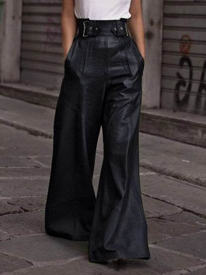 Half Elastic Waist Wide Leg Pants Black Trendsi 050d462f-7b14-41e6-8e56-8b3691535922-Max
