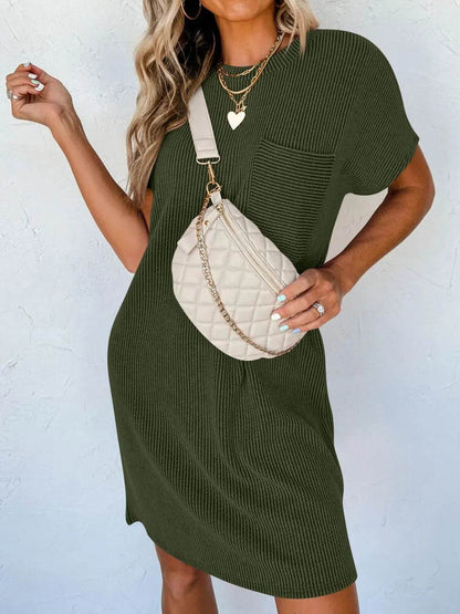Lovelet Round Neck Short Sleeve Mini Dress Trendsi 0523e2eb-472a-4720-b708-b26de6b717e9-Max