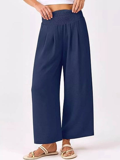 Wide Leg Smocked High Waist Pants Dark Blue Trendsi 05d6d79f472e41d696fd9108c1788466-Max-Origin