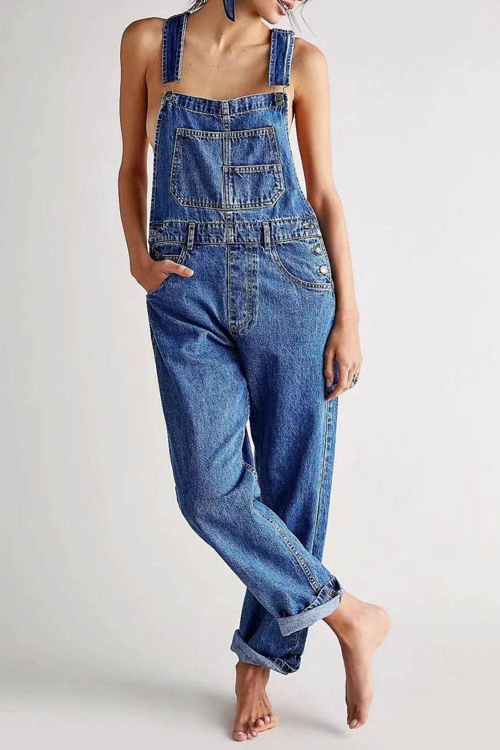 Wide Strap Square Neck Denim Overalls Trendsi 05d790cc-7168-48c0-bbfb-9dce8667e75d-Max