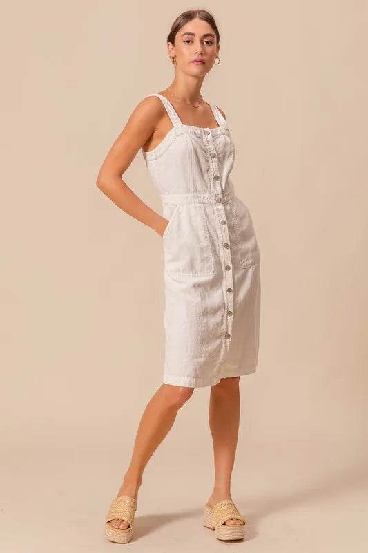 SO ME Button Down Pocket Front Pinafore Dress Trendsi 066d7f1f1eaa4640927296abc9462b2c-Max-Origin