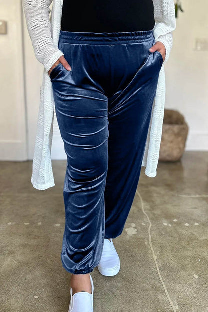 FAM-FAM Pocketed Elastic Waist Joggers Trendsi 06972e8d-fd11-4da1-8d9a-f490c9d1f5bb-Max