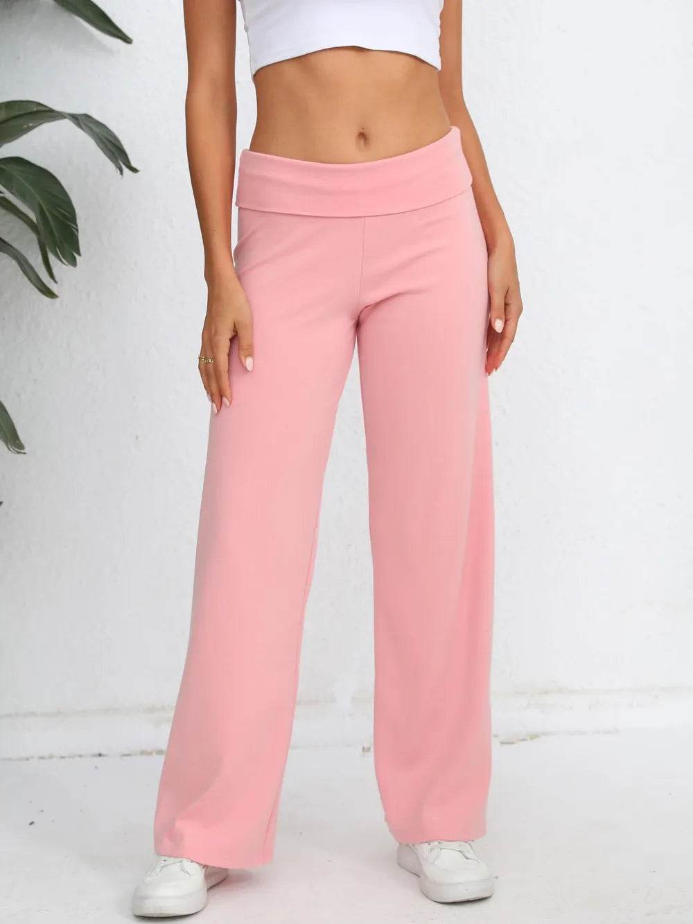 Elastic Waist Wide Leg Pants Trendsi 06d6db38-1b90-4fb5-b2c3-aa6e103d4727-Max
