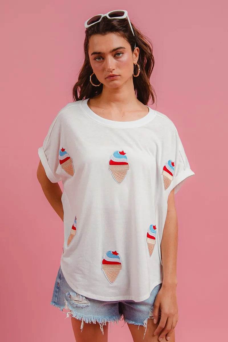 BiBi Solid Terry With Fourth Of July Theme Patched Top Trendsi 06f54d0096794590824015e808901f4b-Max-Origin
