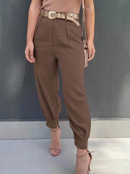 High Waist Cropped Pants Trendsi 078e9491-947f-42f3-9997-45d61d35afbf-Max