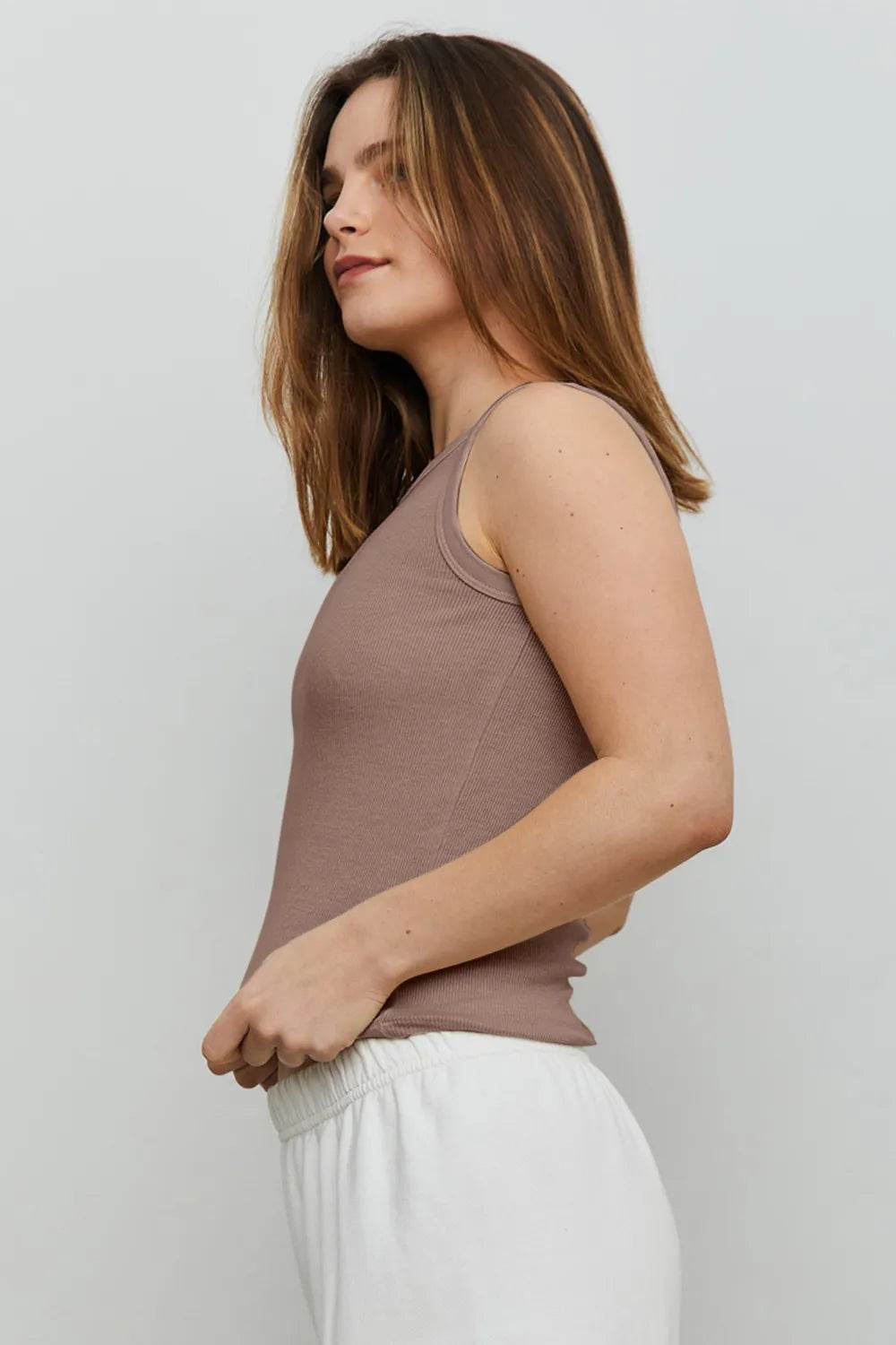 THE BLANK LAB Round Neck Ribbed Cropped Tank Trendsi 0793c827-ced7-4cc0-bed8-b41499bad78d-Max