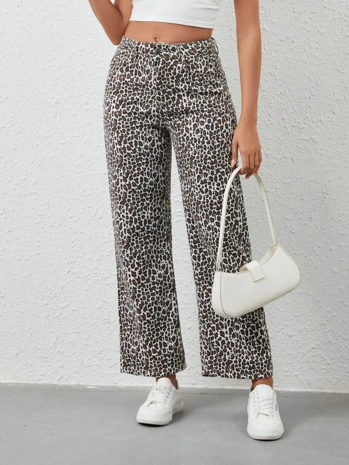 Leopard Print Wide Leg Jeans Trendsi 07a58279855147a4b253a975ff7d7e04-Max-Origin