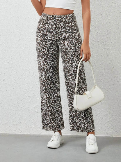 Leopard Print Wide Leg Jeans Trendsi 07a58279855147a4b253a975ff7d7e04-Max-Origin