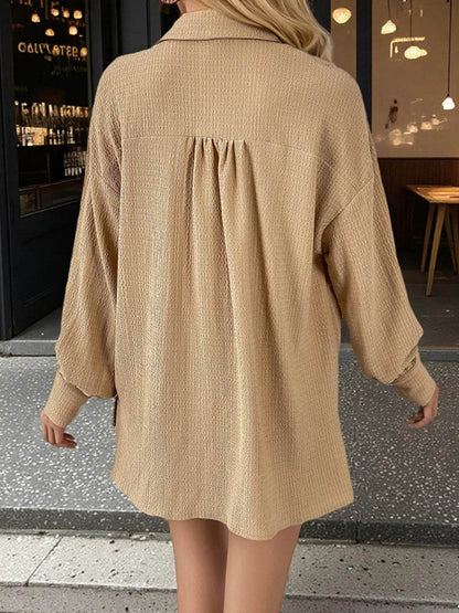 Button Up Long Sleeve Shirt and Shorts Set Trendsi 07f0ddfe49d44bd3a97464a6dd3a9266-Max-Origin