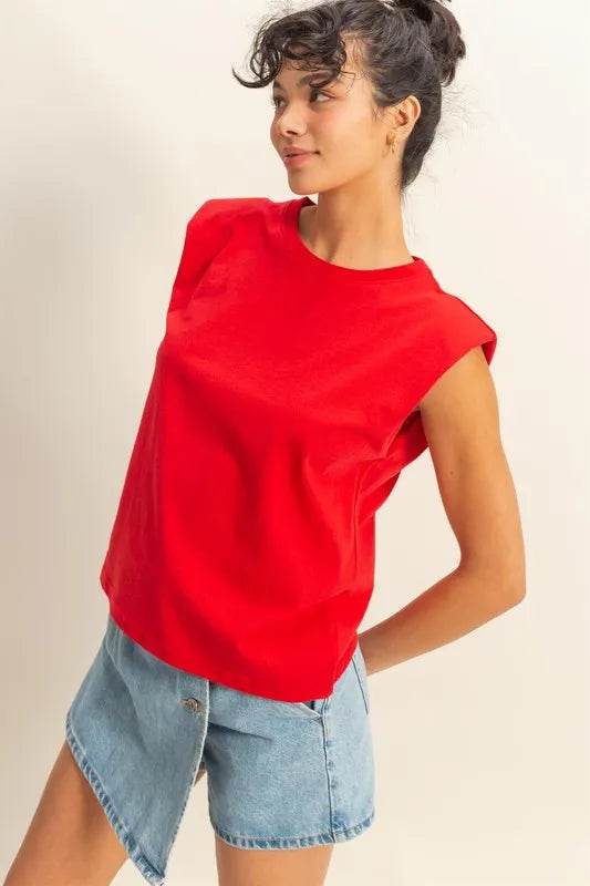 HYFVE Round Neck Shoulder Pad Sleeveless Top Trendsi 08738e35-52a9-4e76-b7cb-038e1ed4942f-Max