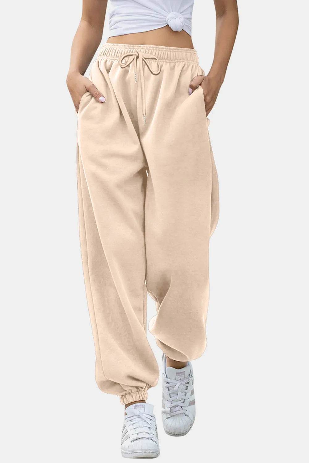 Elastic Waist Joggers with Pockets Trendsi 08e78b98-1a04-4821-8ebf-cd88292fbfab-Max