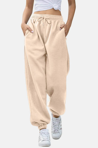Elastic Waist Joggers with Pockets Trendsi 08e78b98-1a04-4821-8ebf-cd88292fbfab-Max