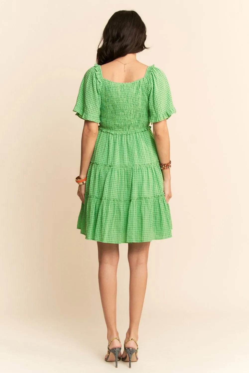 Davi & Dani Jacquard Checker Smocking Tiered Dress Trendsi 09339c6d-e6f6-4318-83ae-130f04156806-Max-Origin