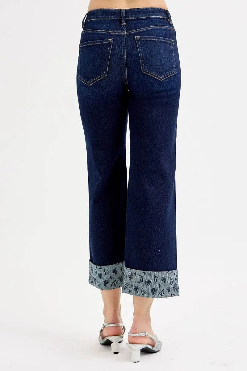 RISEN Full Size Mid Rise Fit Crop Wide With Printed Cuff Jeans Plus Size Trendsi 09e732d4d73c4038bdf234c708249a63-Max-Origin