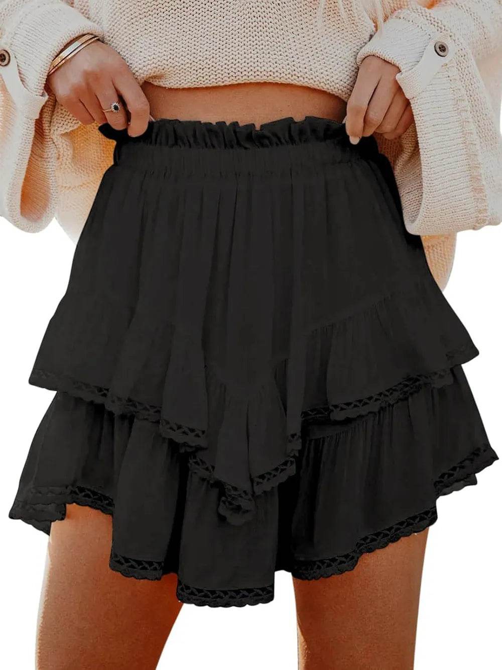 Lovelet Lace Detail Layered Skirt Trendsi 0b7ee9b9-819b-4f0a-81cd-36a8281813a0-Max