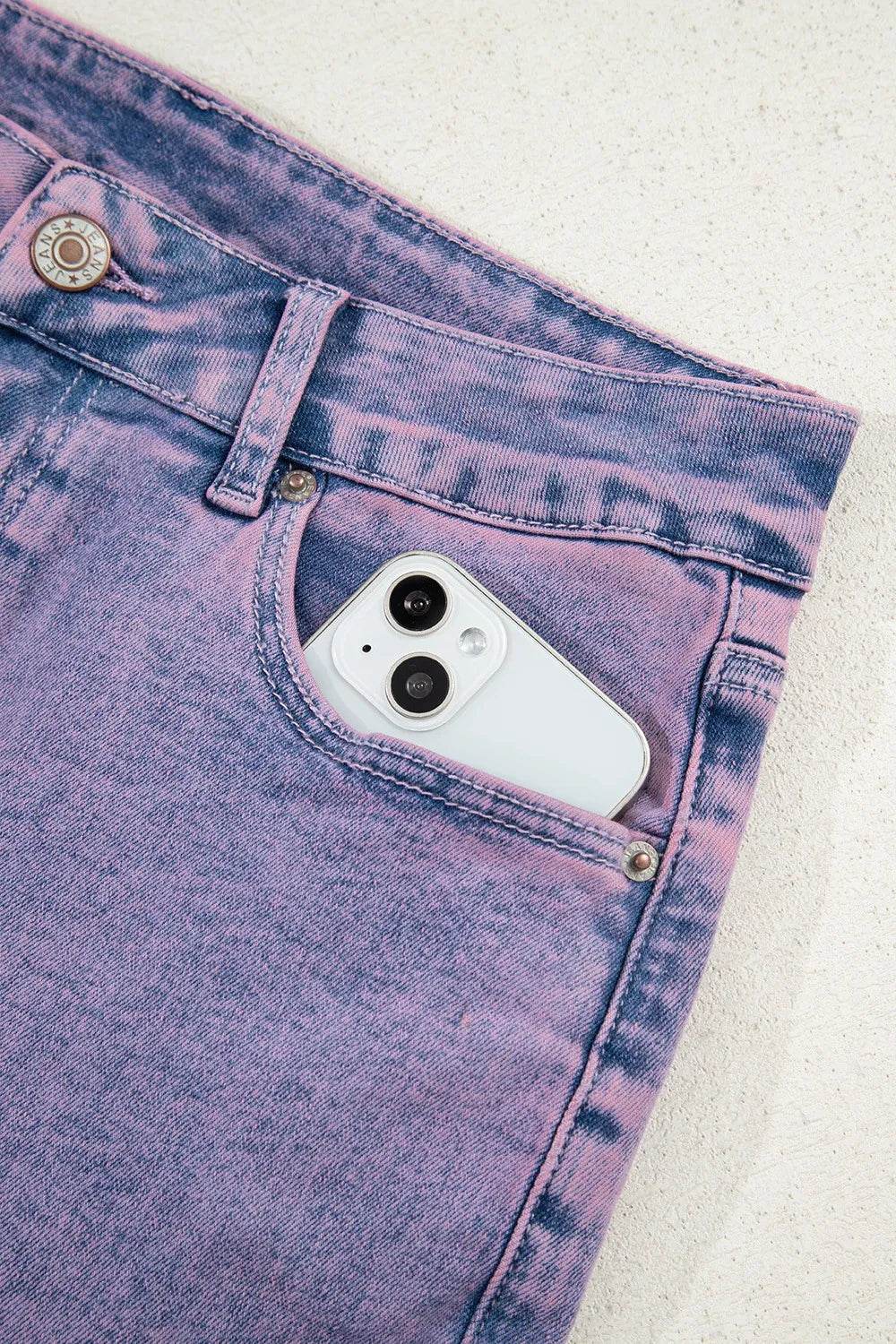 Washed Raw Hem Cropped Jeans Trendsi 0b8adaca-a87a-4f84-8bbe-46c066bdf3dc-Max-Origin