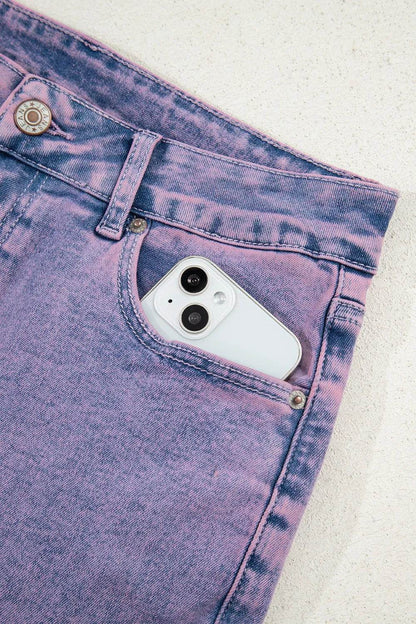 Washed Raw Hem Cropped Jeans Trendsi 0b8adaca-a87a-4f84-8bbe-46c066bdf3dc-Max-Origin
