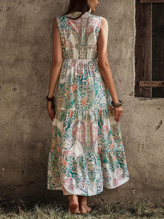 Printed Notched Sleeveless Dress Trendsi 0b999ae5-88e6-4fc4-a475-48f8a106fe7e-Max-Origin