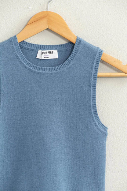 HYFVE Ribbed Knit Cropped Tank Trendsi 0bdfb3b4-d3aa-4ed8-a634-a502ad4088fd-Max