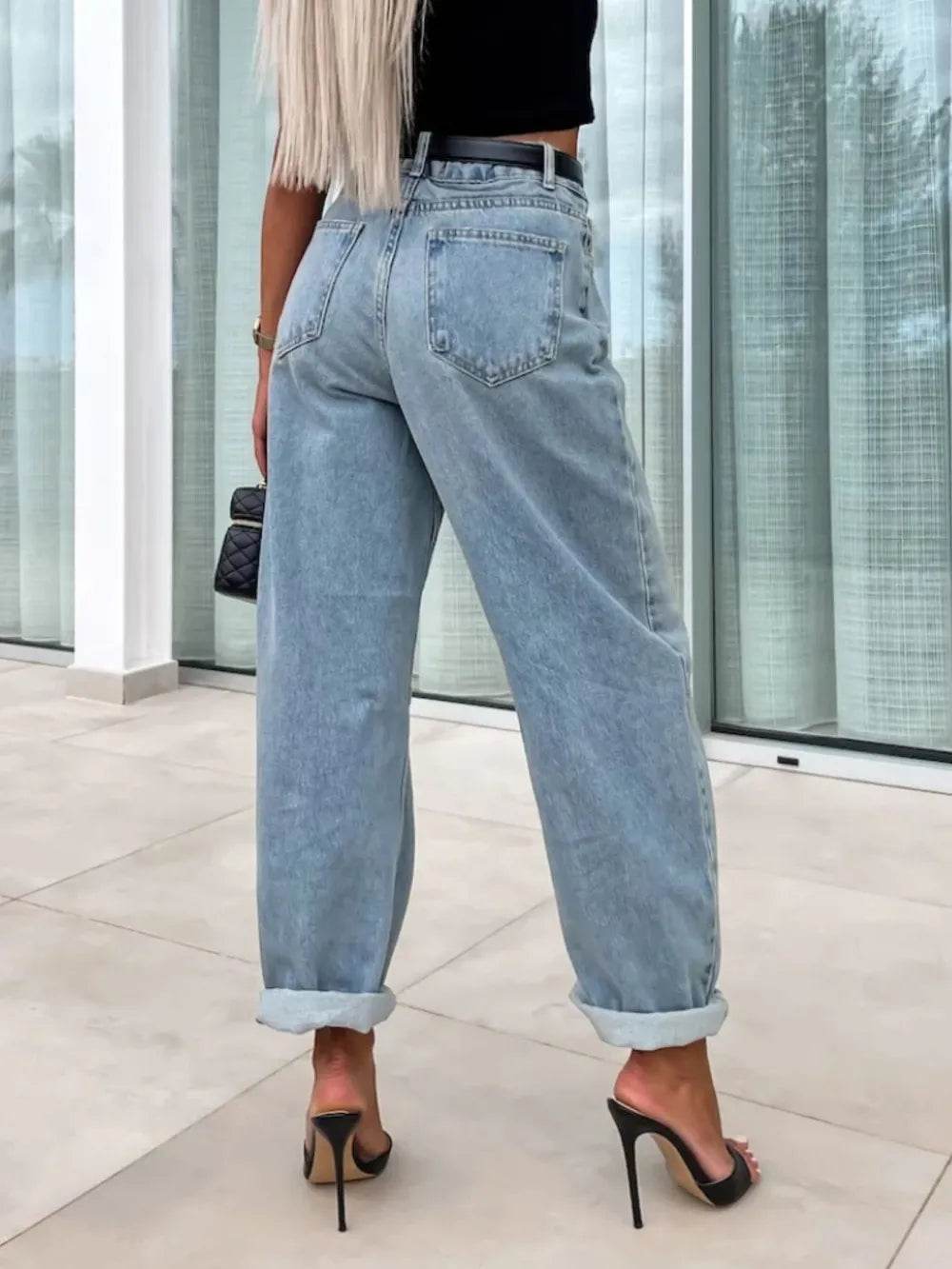 High Waist Wide Leg Jeans Trendsi 0bf4a1e7-fb2c-4c17-b25c-dac955d3ca03-Max