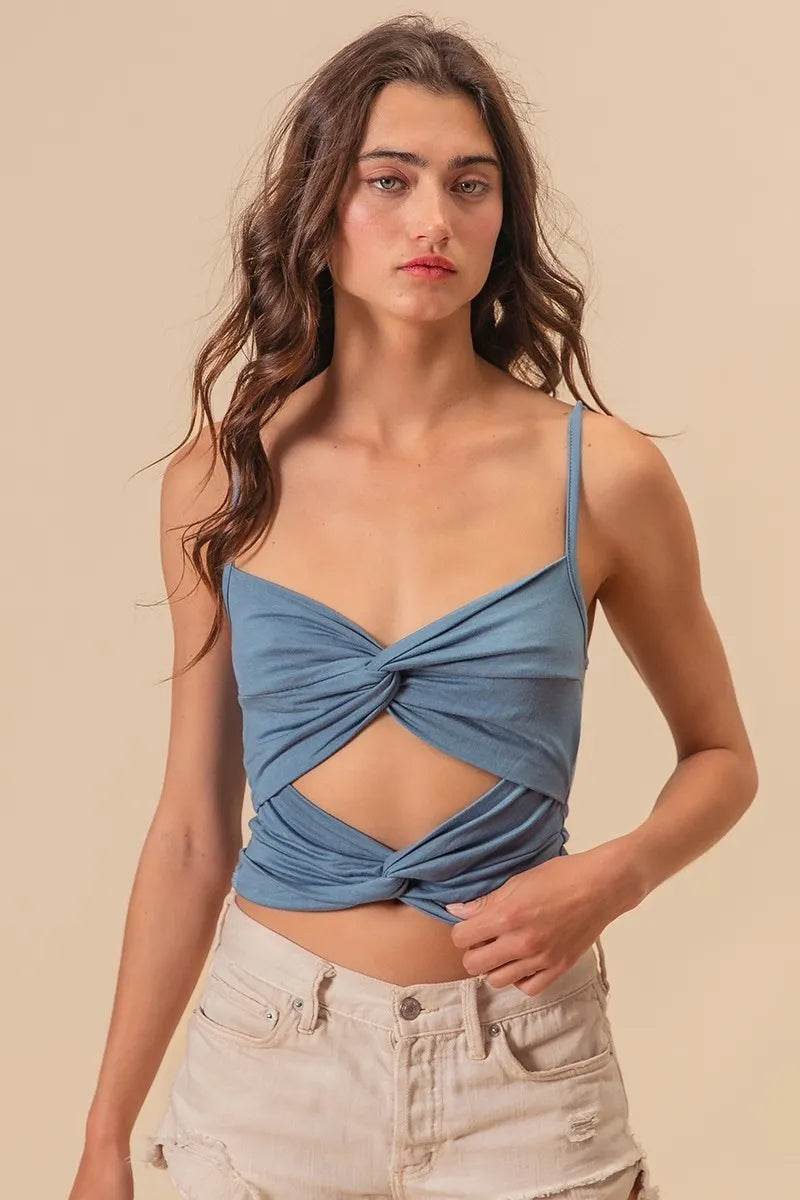 BiBi Rayon Span Jersey Knit Double Twist Front Cami Top Trendsi 0c0adc42091941a8a5133d04bca8b365-Max-Origin