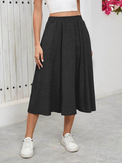 Elastic Waist Skirt With Pockets Trendsi 0c1ace89-7c70-4192-ae45-6048ddbb44fa-Max-Origin