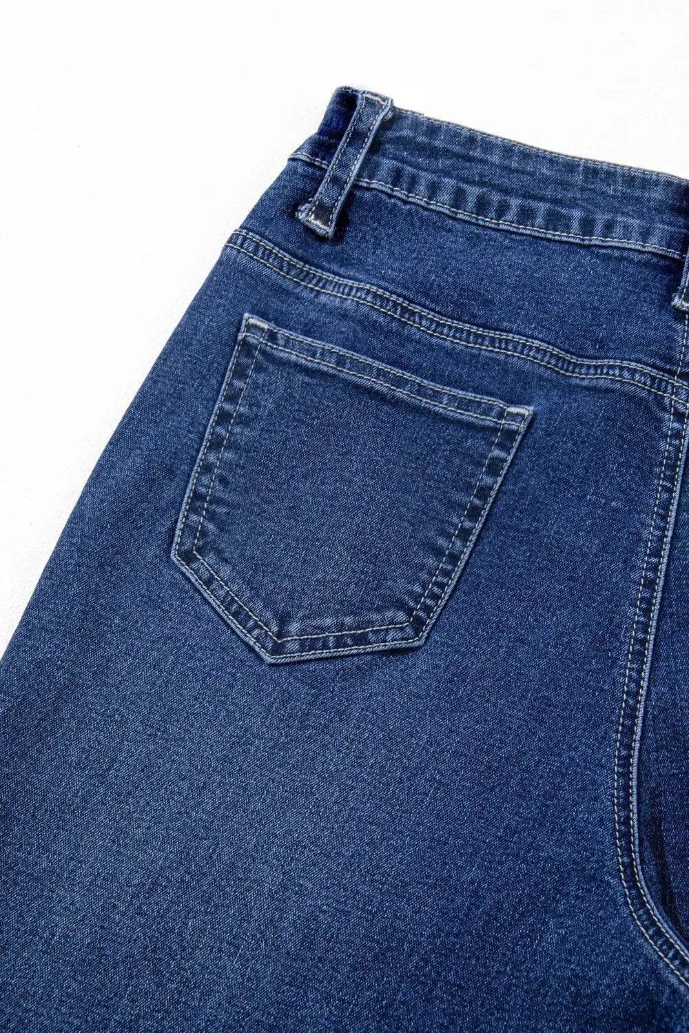 Front Pocket Patch High Waisted Wide Leg Jeans Trendsi 0c464b28-08c1-4329-b9af-574b036b165a-Max