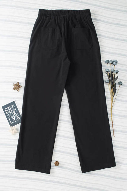 Half Elastic Waist Straight Pants Trendsi 0cbd8400-c970-41fa-a574-6ca2ca9b29c7-Max