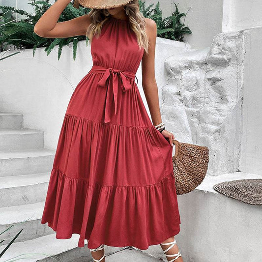 Perfee Tie Belt Tiered Midi Dress Trendsi 0cc48a3e8b124173ae300702354d22b6-Max