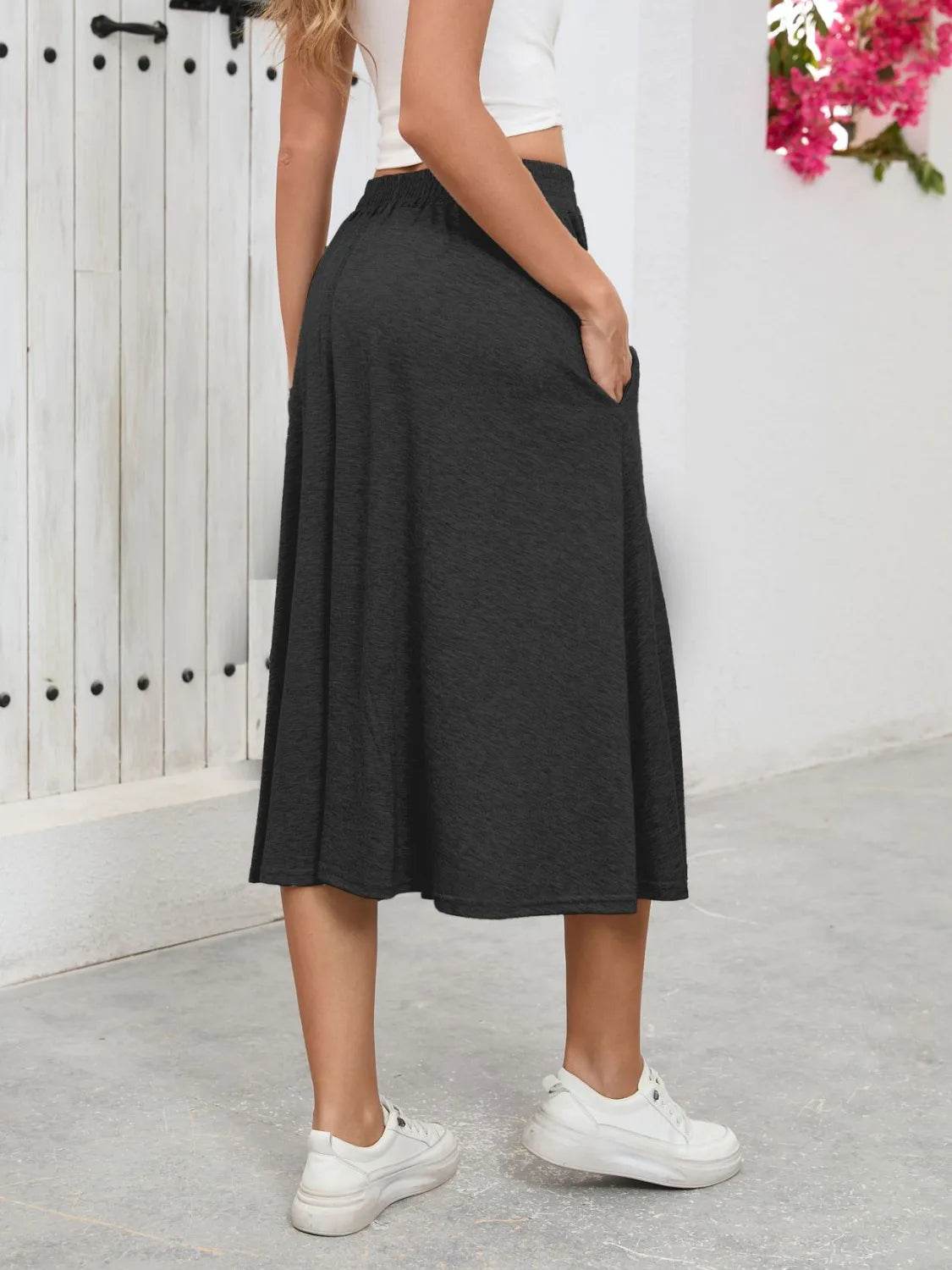 Elastic Waist Skirt With Pockets Trendsi 0d466c71-92ef-45b1-a095-6a4e9e161558-Max-Origin