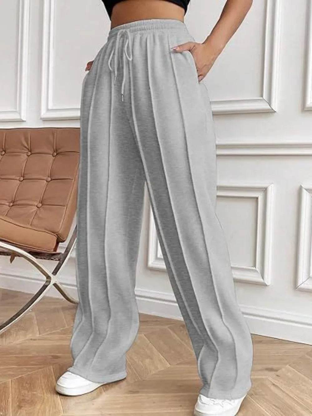 Drawstring Wide Leg Pants with Pockets Trendsi 0d8bb81f-8241-4118-a1c1-61a44e142287-Max