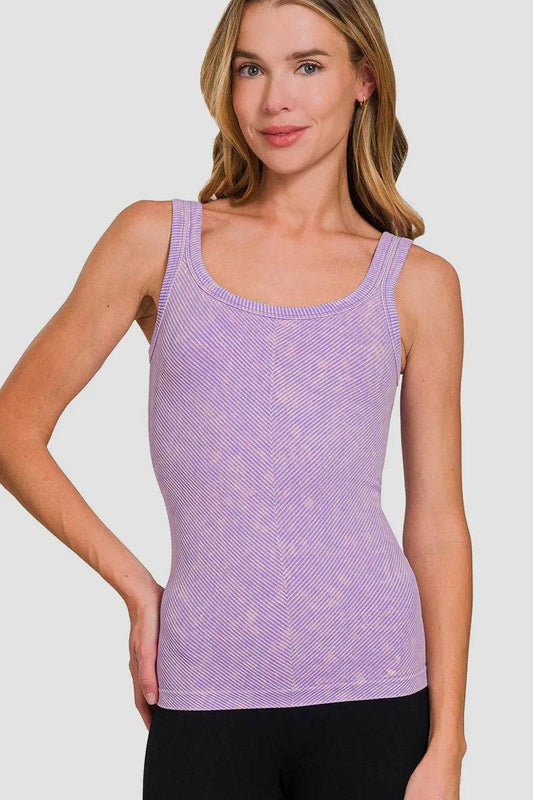 Zenana Ribbed Scoop Neck Tank Lavender Trendsi 0da1d1a7-20ed-42ab-92ab-6a1a59660ff6-Max
